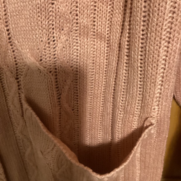 Fuinloth button up cardigan, pink, size medium, NWT - Picture 3 of 7